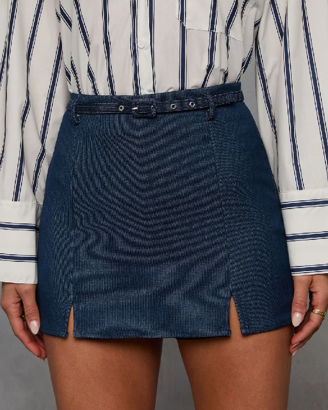 Liera Belted Mini Skort