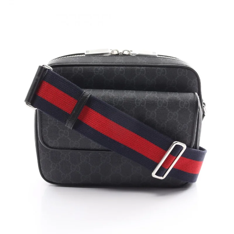 Gucci  Coated Canvas Shoulder Bag (Pre-Owned)