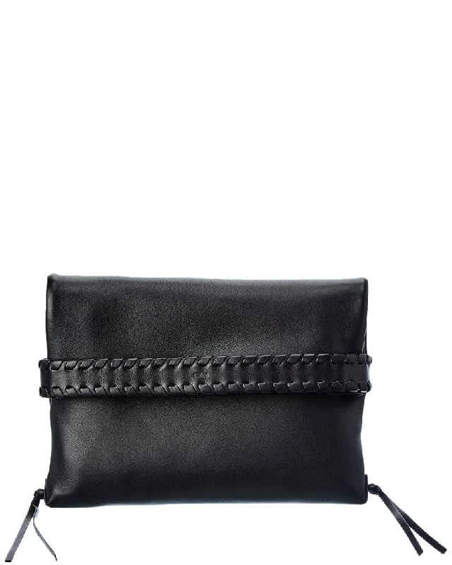 Chloé Mony Leather Clutch