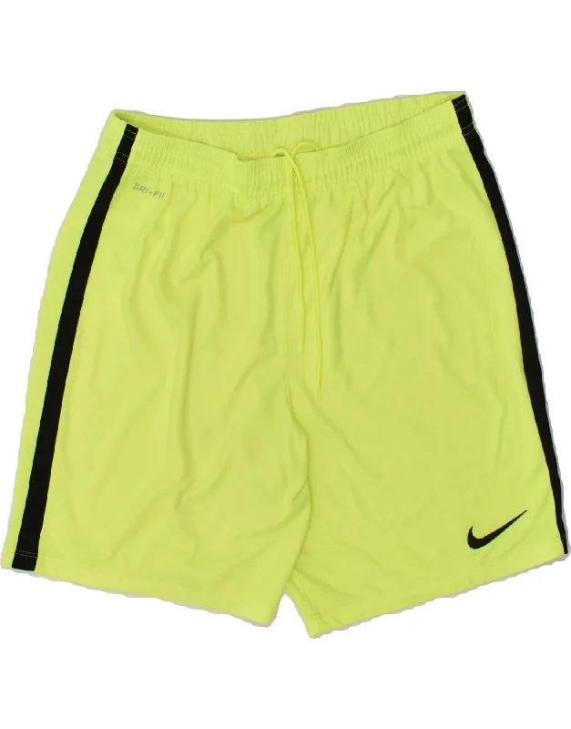 NIKE Mens Dri Fit Sport Shorts XL Green Polyester