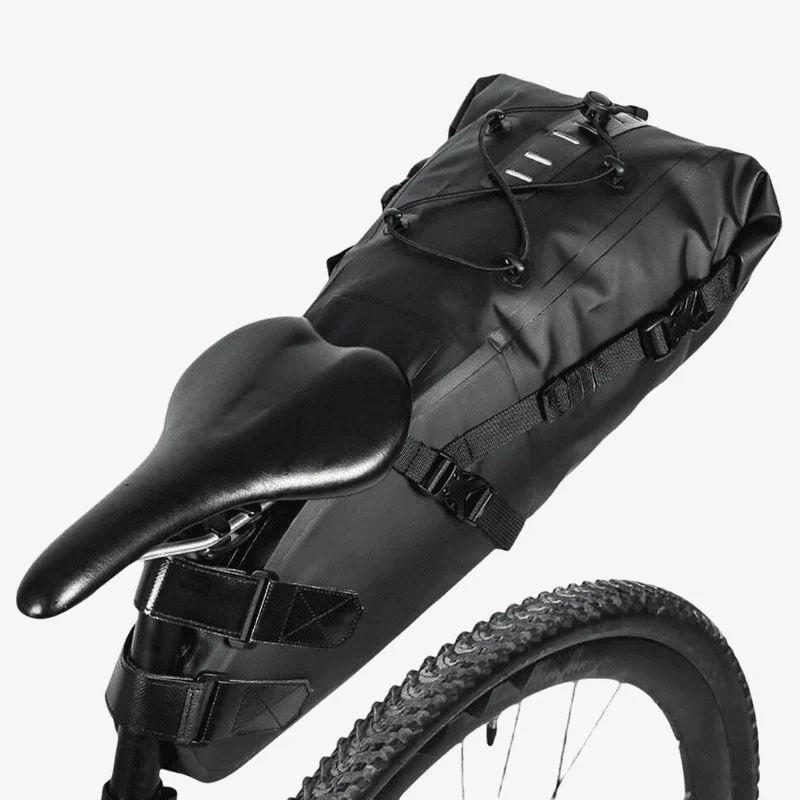 Waterfly Defender Waterproof Bike Saddle Bag (10L)