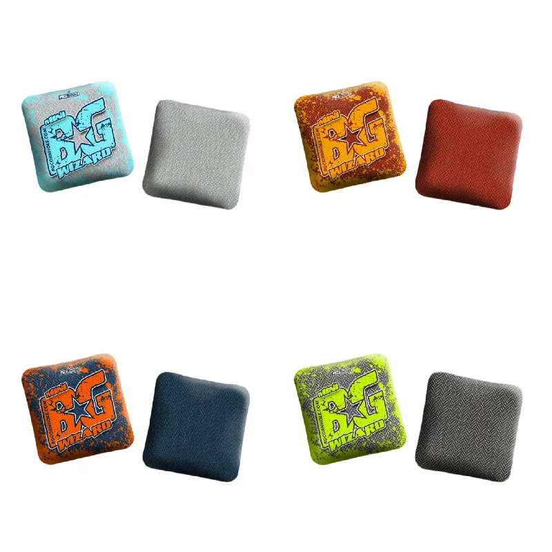 2025 BG WIZARD 4" Mini Cornhole Bags - “STANDARD” - Set of 4 Bags