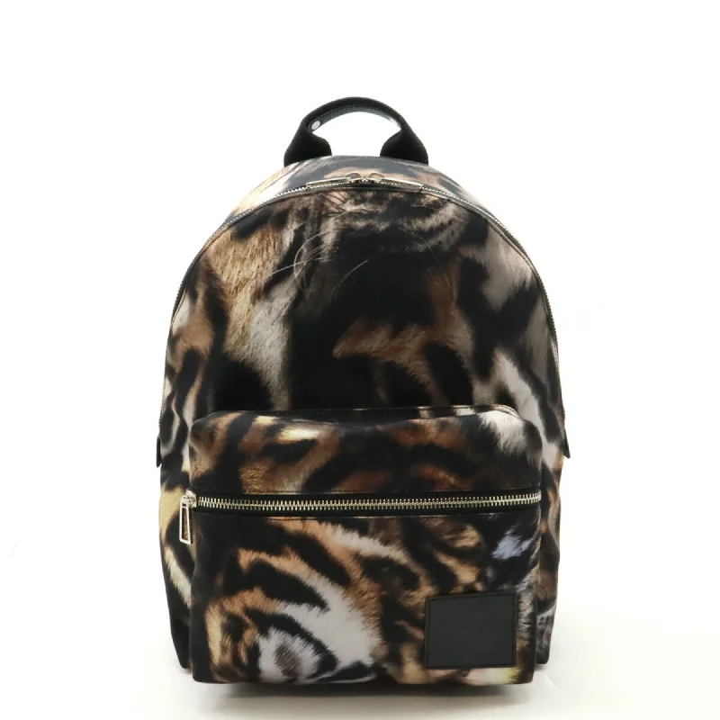 Paul Smith  Canvas Leather Backpack (Pre-Owned)