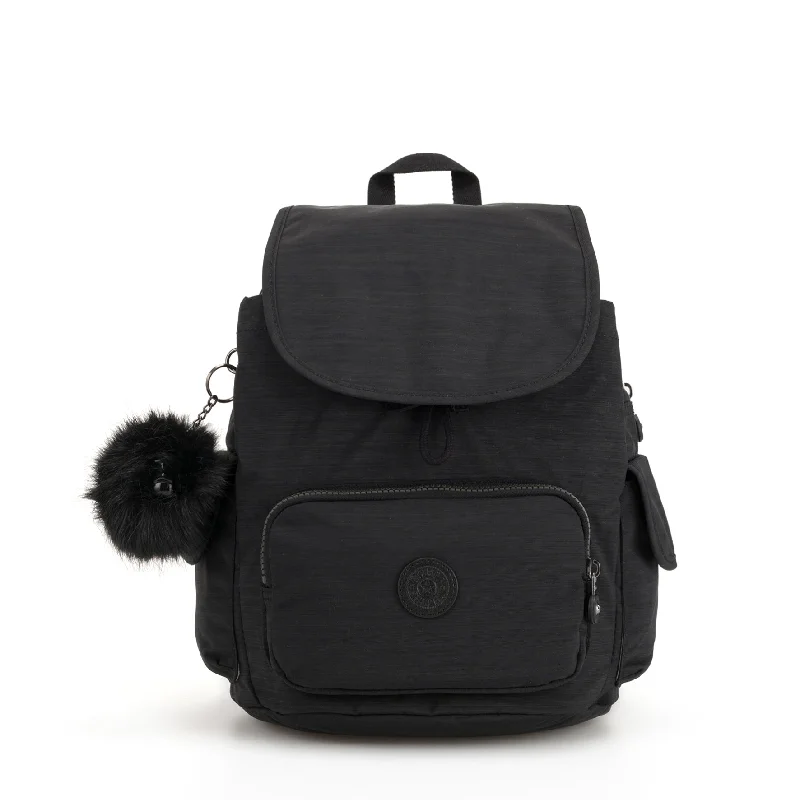 Kipling City Pack Small Backpack - Black Noir