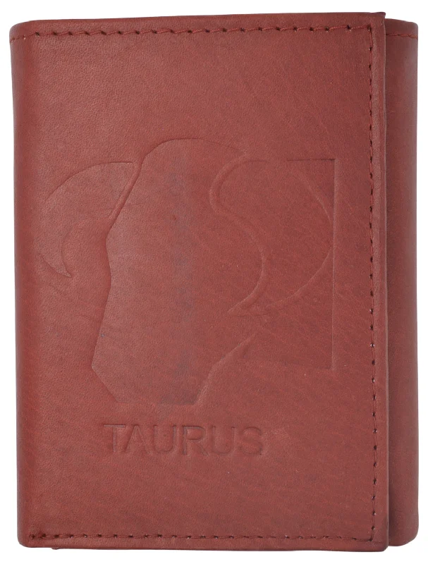 Burgundy Trifold