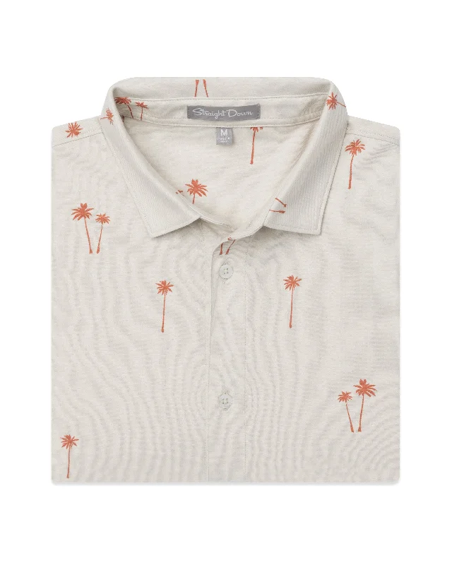 Lonely Palms Full Button Polo