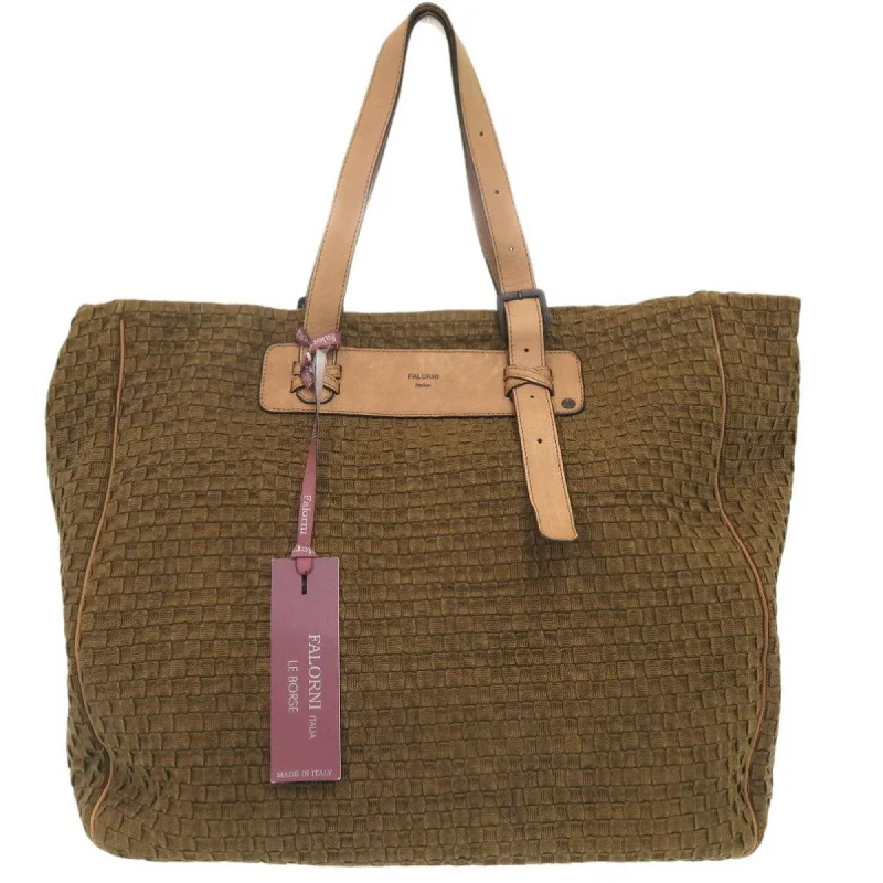 Falorni Canvas Tote Bag (Pre-Owned)