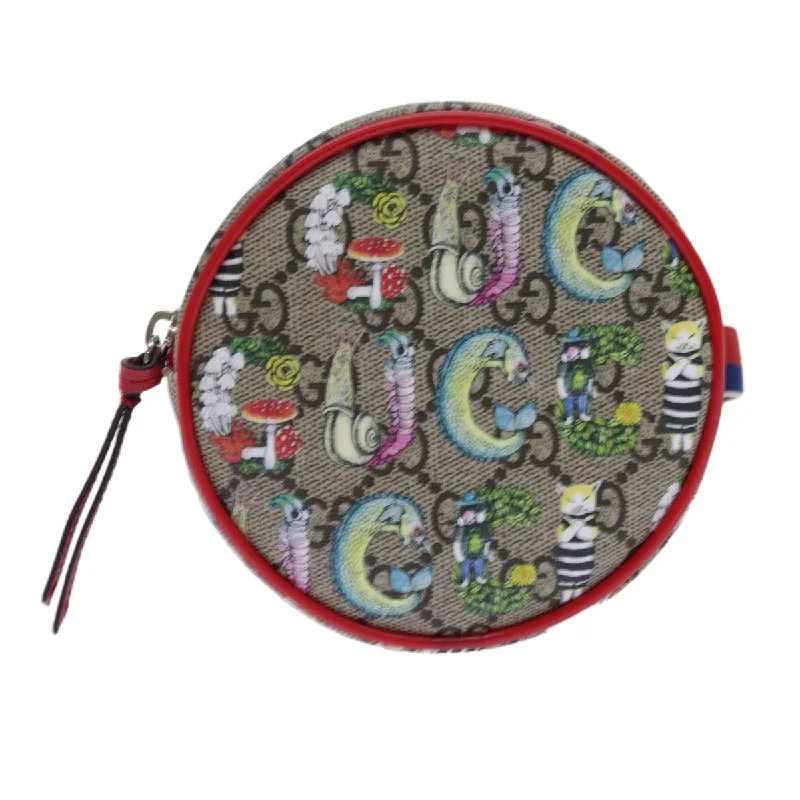 Gucci Gg Supreme  Cloth Clutch Bag (Pre-Owned)