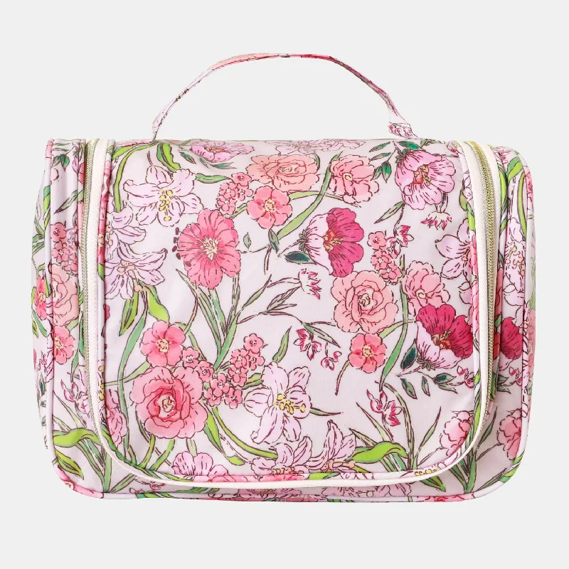 Essential Hanging Cosmetic Bag - Fleur Rose