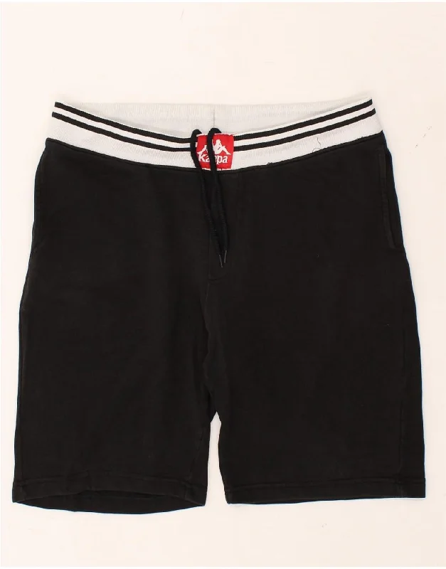 KAPPA Mens Sport Shorts Medium Black