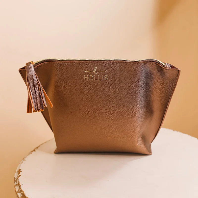 Hollis | Camilla Couture Bag in Mocha Metallic
