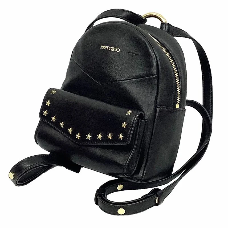 Jimmy Choo Leather Backpack (Pre-Owned)