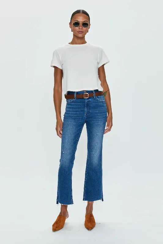 Pistola Lennon High Rise Cropped Boot - COUNTRYSIDE VINTAGE