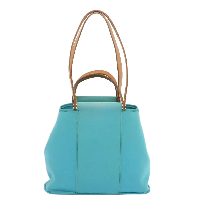 Hermès Kabak  Canvas Handbag (Pre-Owned)