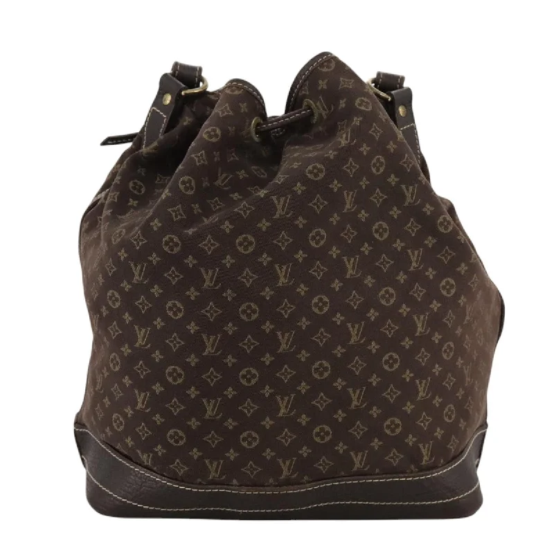 Louis Vuitton Noe  Canvas Shoulder Bag (Pre-Owned)