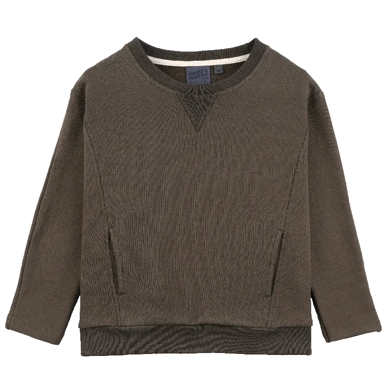 Women's - Smart Crew - Terry - Hunter