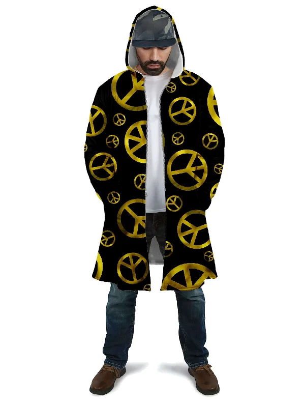 Peace Sign Gold Cloak