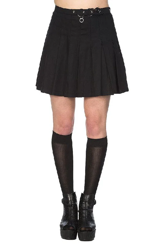 Pleated Ring Skirt