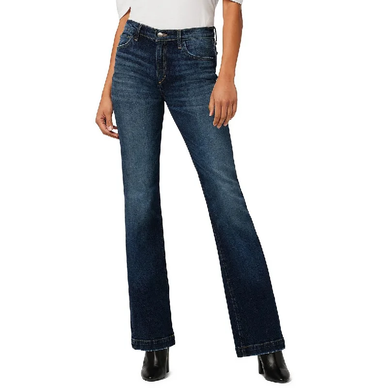 Joe's Womens Frankie Faded Denim Bootcut Jeans