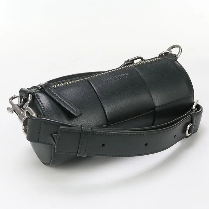 BOTTEGA VENETA Shoulder Bag cassette leather Green unisex