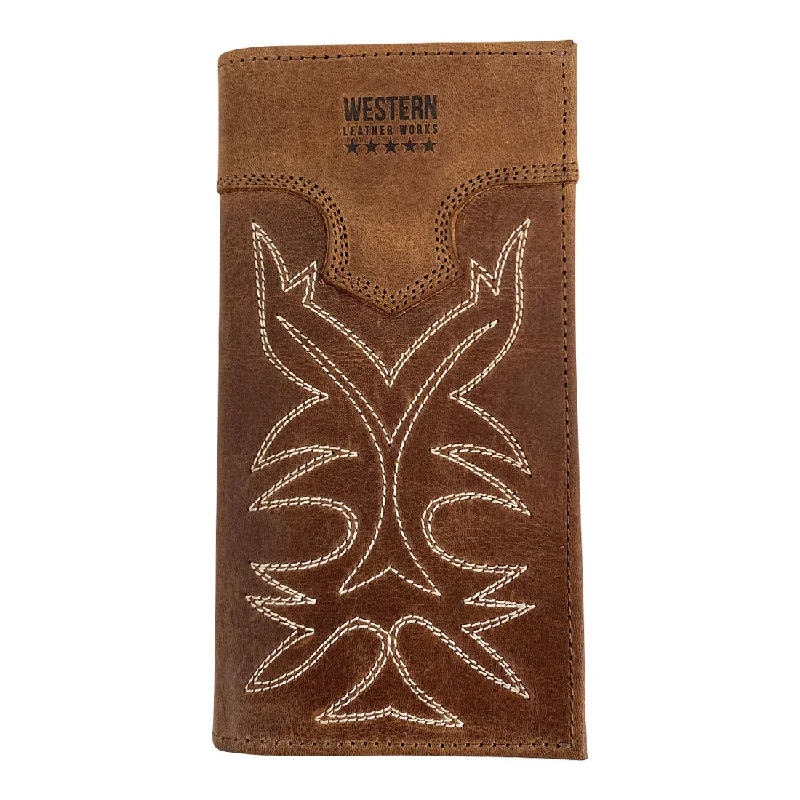 Cowboy Boot Stitch Wallet
