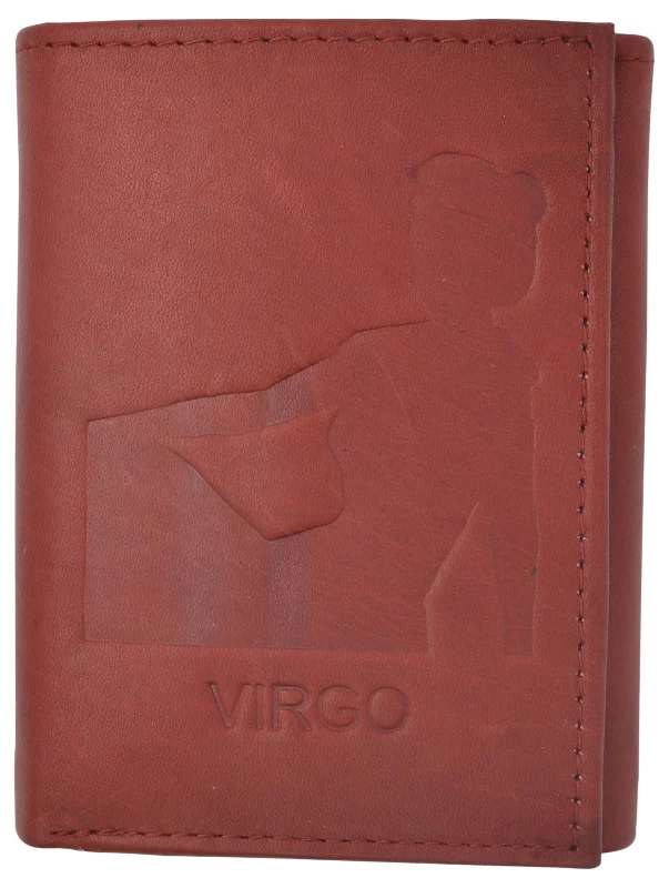 Burgundy Trifold
