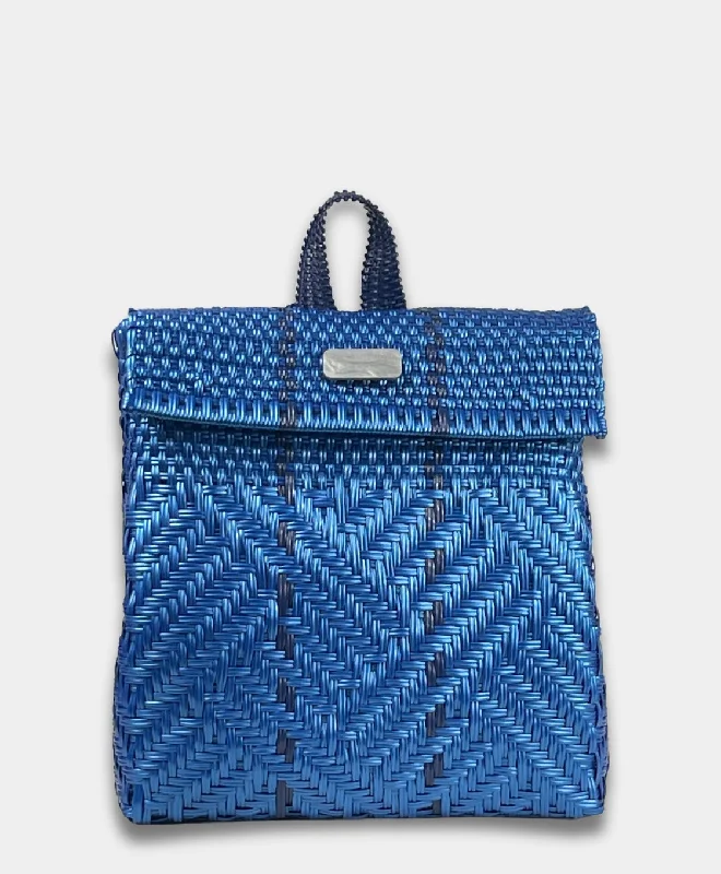 Maria Victoria | Glimmer Ultra BK | Upcycled, Handwoven, Backpack