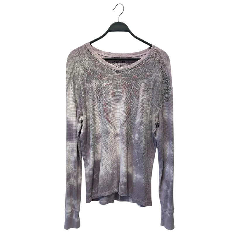 Vintage/LS T-Shirt/L/Cotton/PPL/DEPARTED