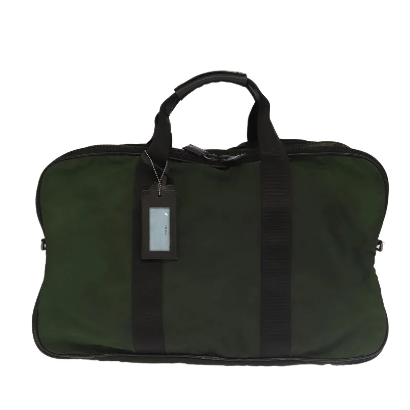 Prada Tessuto Synthetic Travel Bag (Pre-Owned)