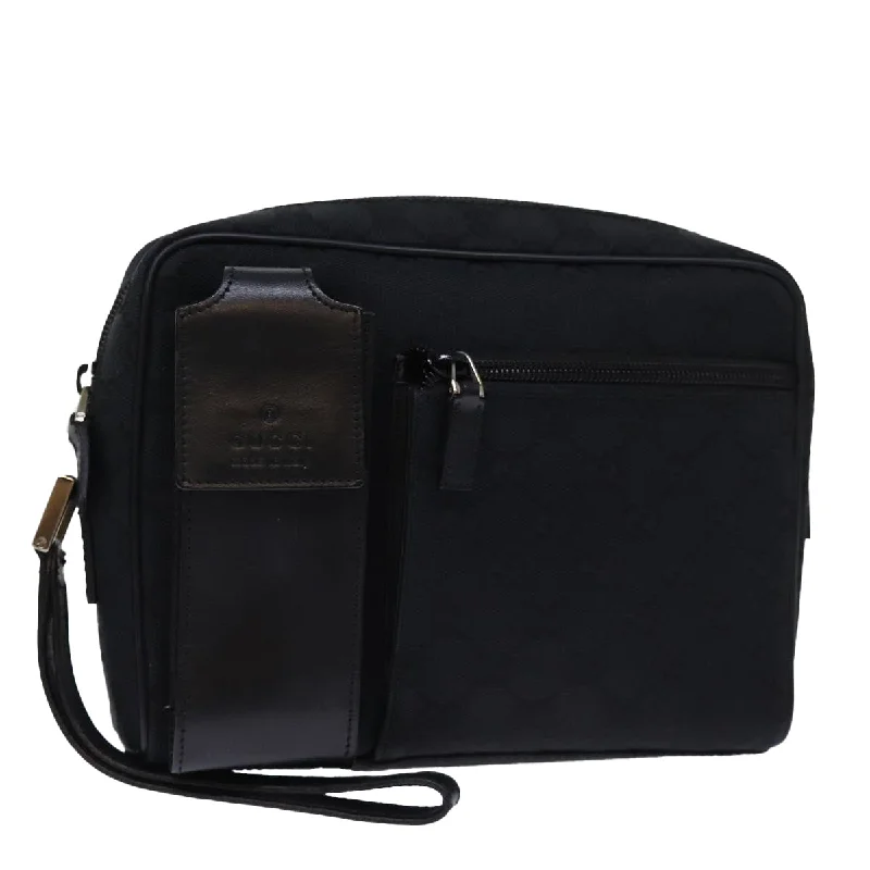 Gucci Gg Canvas  Canvas Clutch Bag (Pre-Owned)