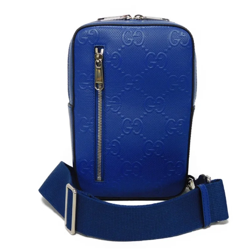 Gucci Leather Shoulder Bag Sling Bag (Pre-Owned)
