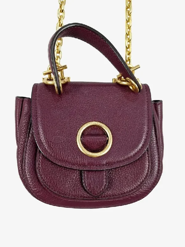 Michael Kors Plum Mini Envelope Bag
