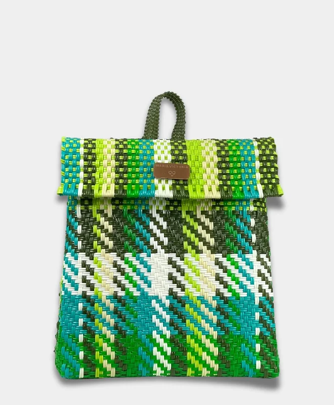 Maria Victoria | Limoncello BK | Upcycled, Handwoven, Backpack