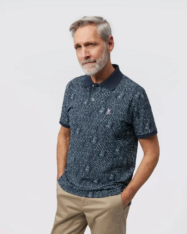 MENS DAYTON FASHION JACQUARD POLO - B6K219Y1PC