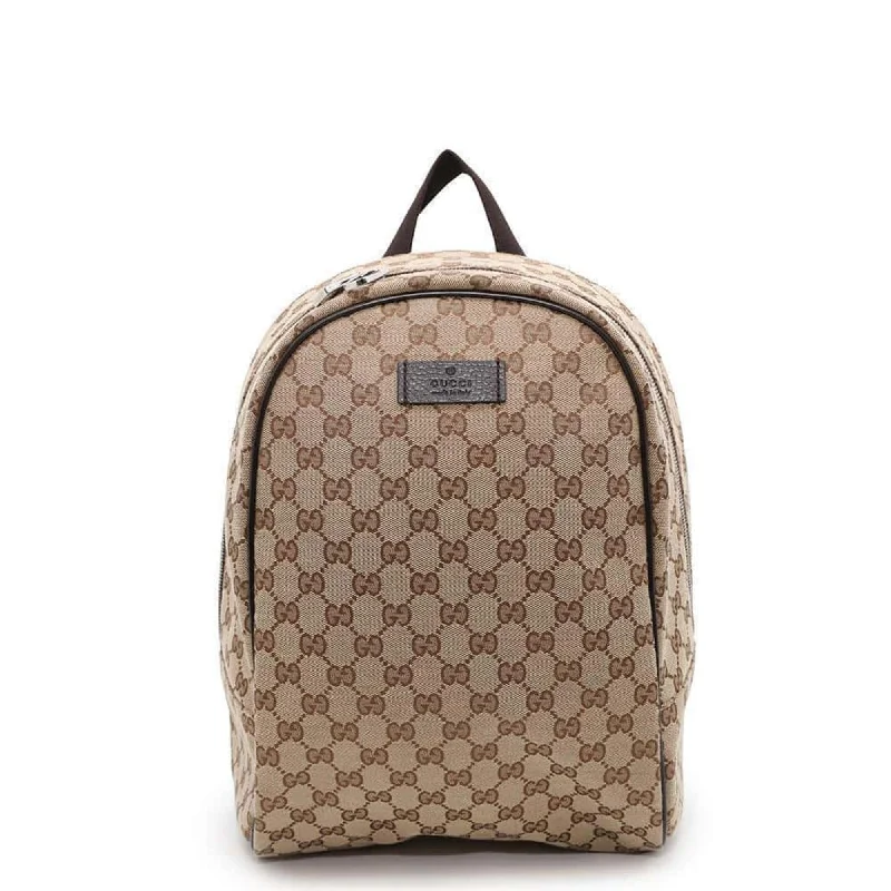 Gucci Gg Canvas Backpack (Pre-Owned)