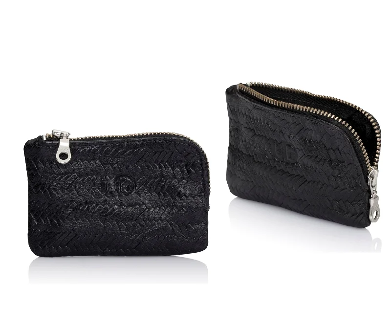 Woven black