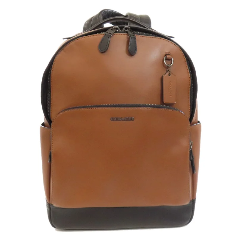 Coach  Leather Backpack (Pre-Owned)