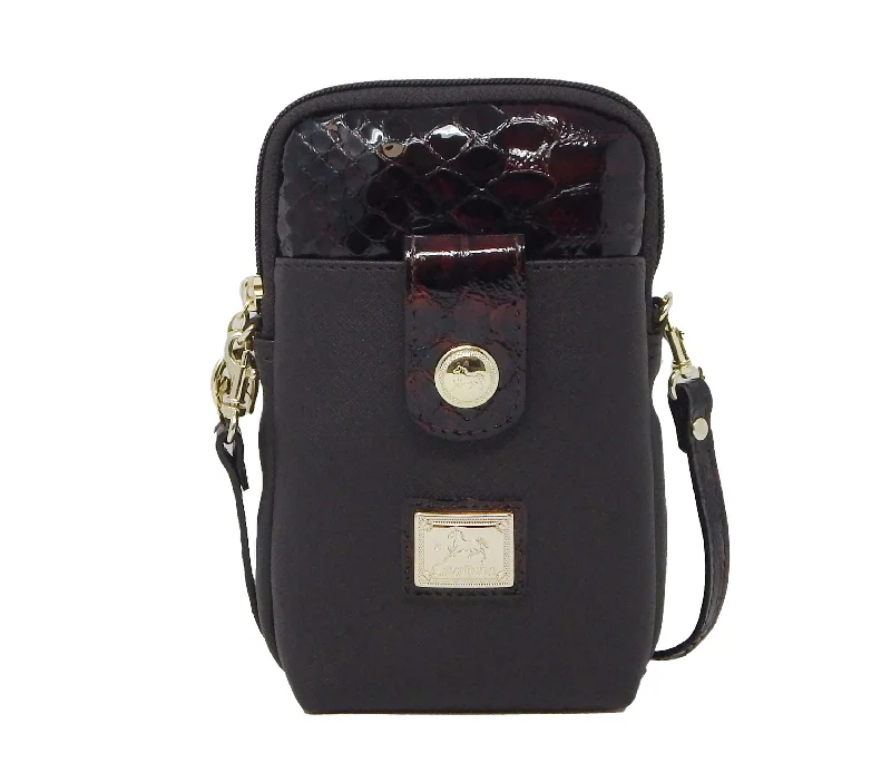 Cherry Blossom Phone Crossbody Bag