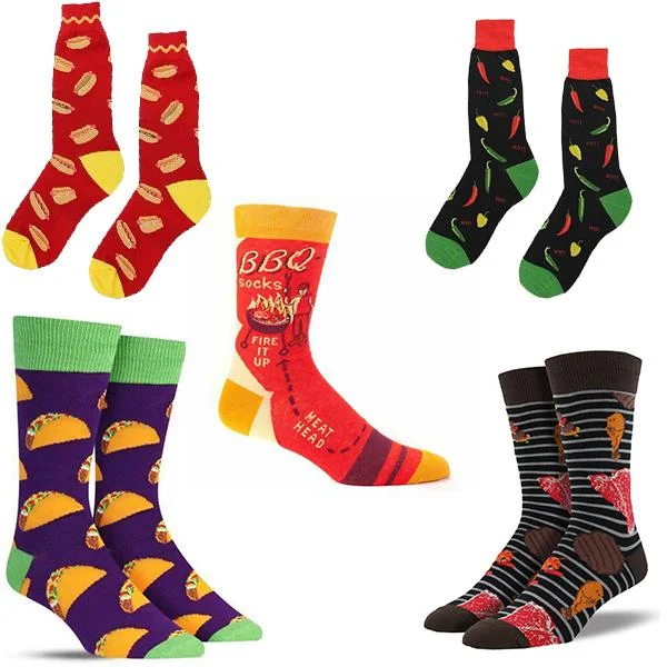 Food Lover Box of Socks for Men