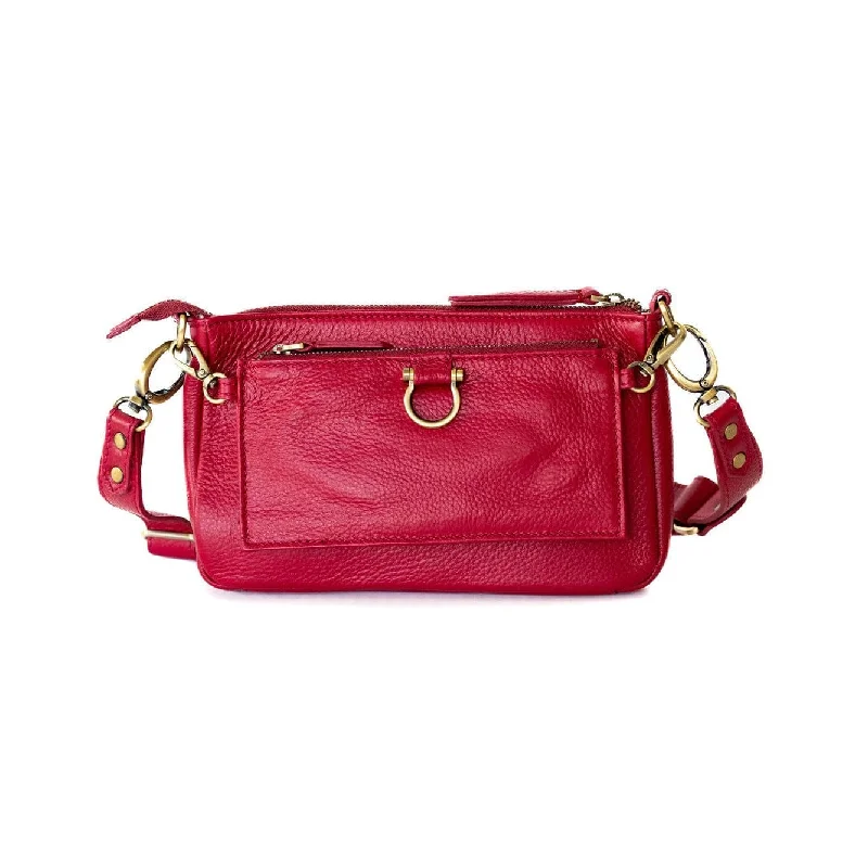 Ruby Pink Oil Leather
