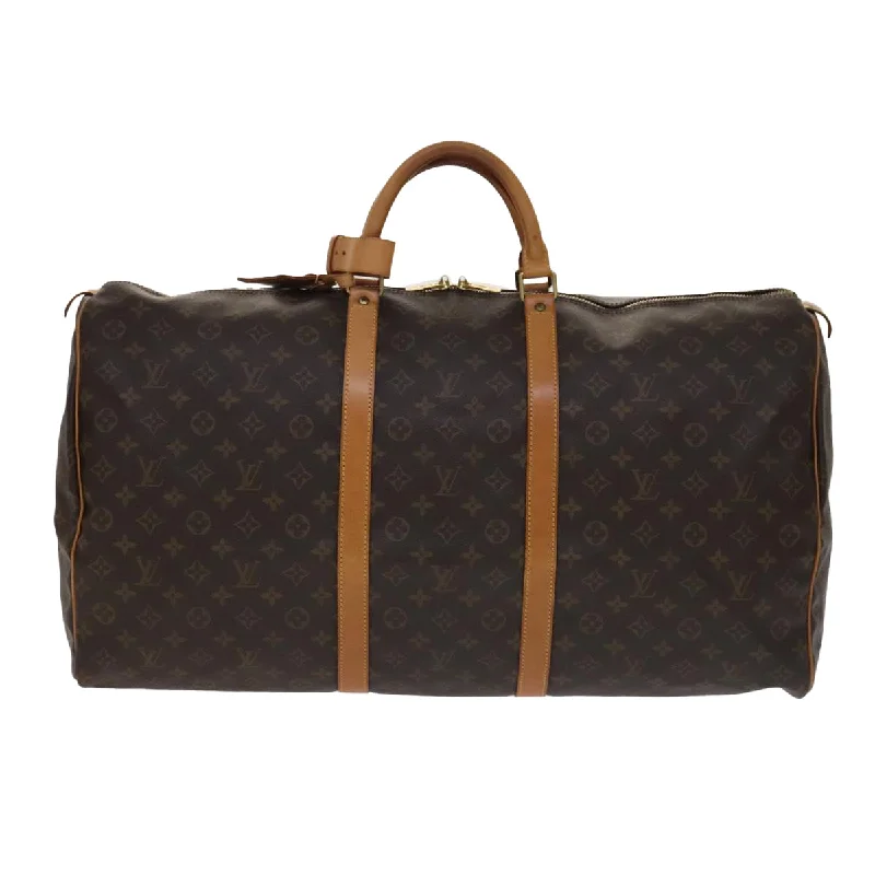 Louis Vuitton Keepall 60 Canvas Travel Bag (Pre-Owned)
