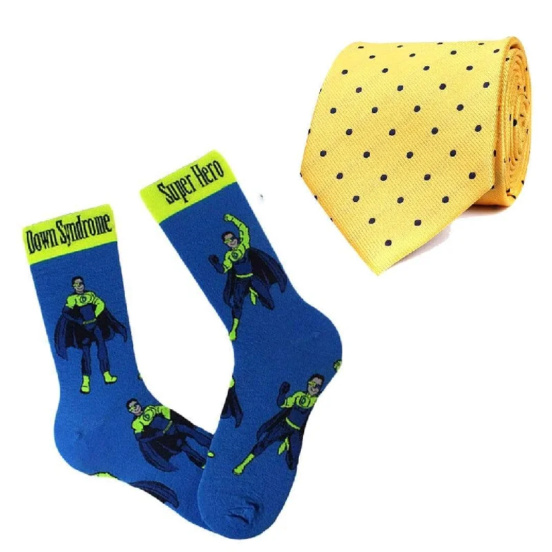 Down Syndrome Tie And Sock Pack