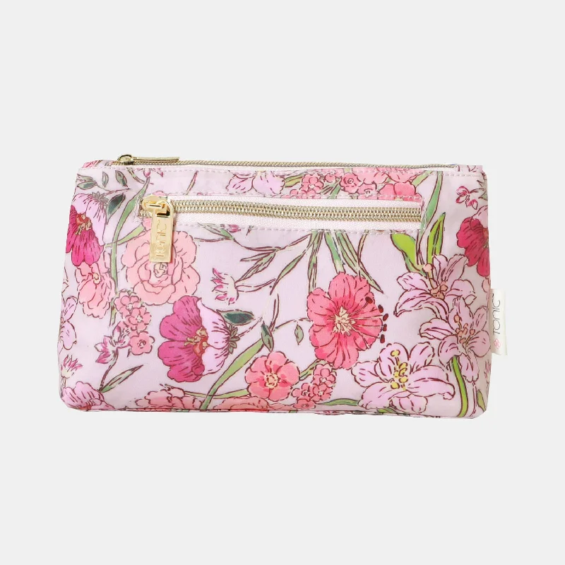 Small Cosmetic Bag - Fleur Rose