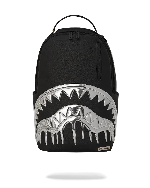METALLIC TO THE TOUCH EXTRA DRIP BACKPACK
