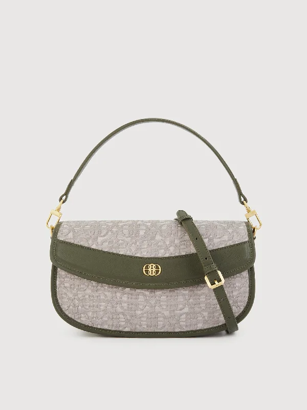 Nuccia Monogram Shoulder Bag