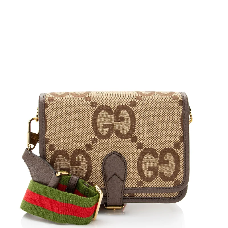 Gucci Jumbo GG Canvas Mini Messenger