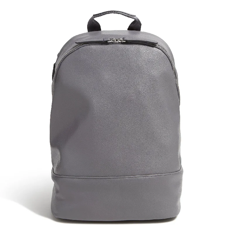 Outlet Faux Leather Commuter Backpack