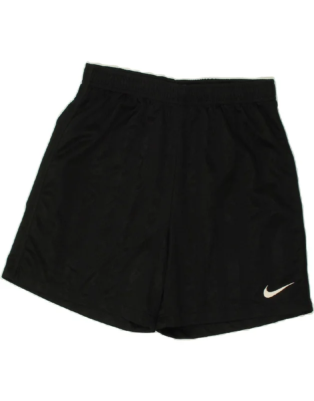 NIKE Mens Sport Shorts Small Black Polyester