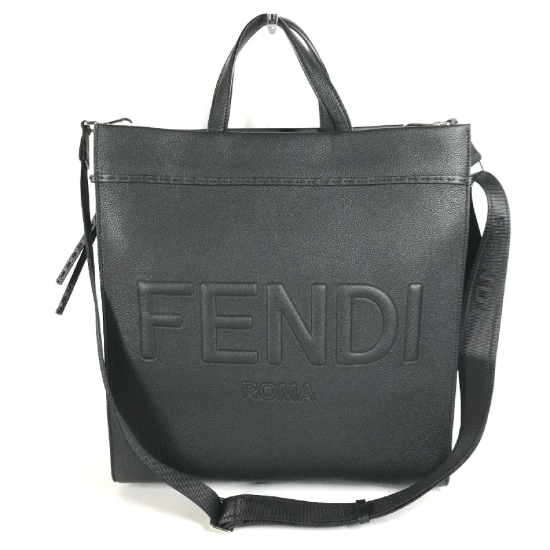 Fendi  Leather Tote Bag (Pre-Owned)
