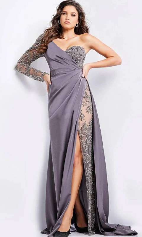 Jovani 24593 - Beaded Sweetheart Neck Dress